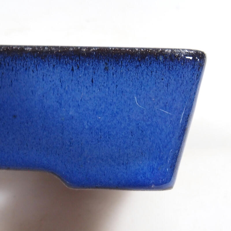 Bonsai miska 14,5 x 11 x 4,5 cm, farba modrá