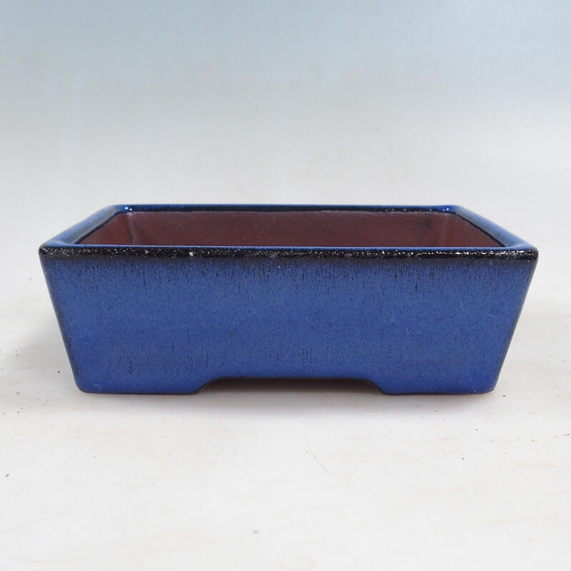Bonsai miska 14,5 x 11 x 4,5 cm, farba modrá