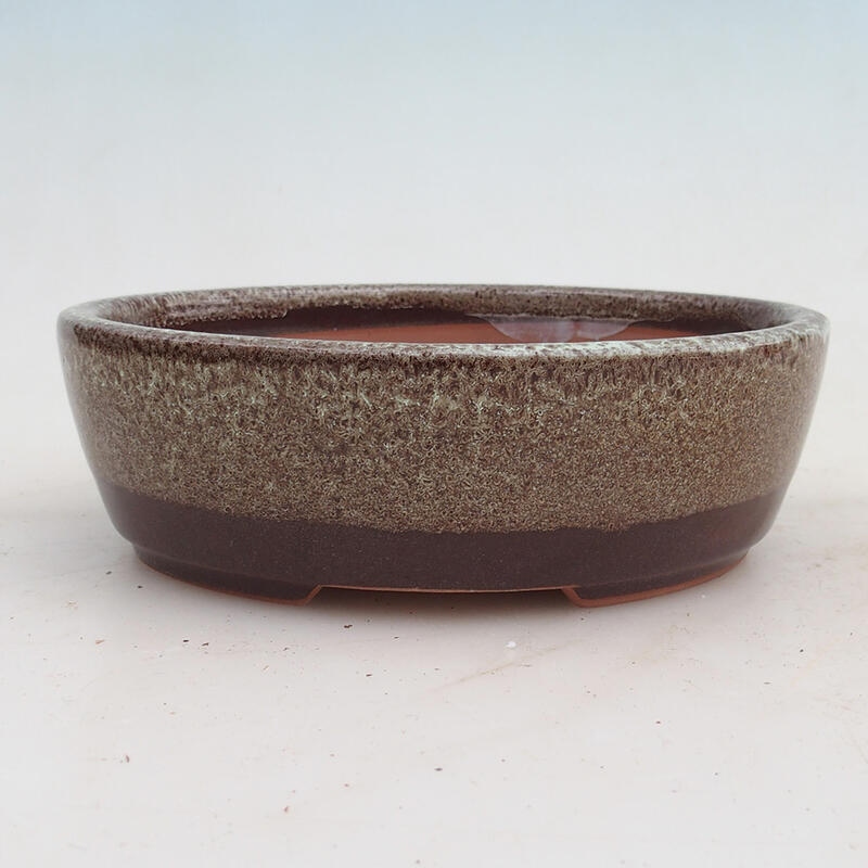 Bonsai miska 15,5 x 13 x 5 cm, farba hnedá