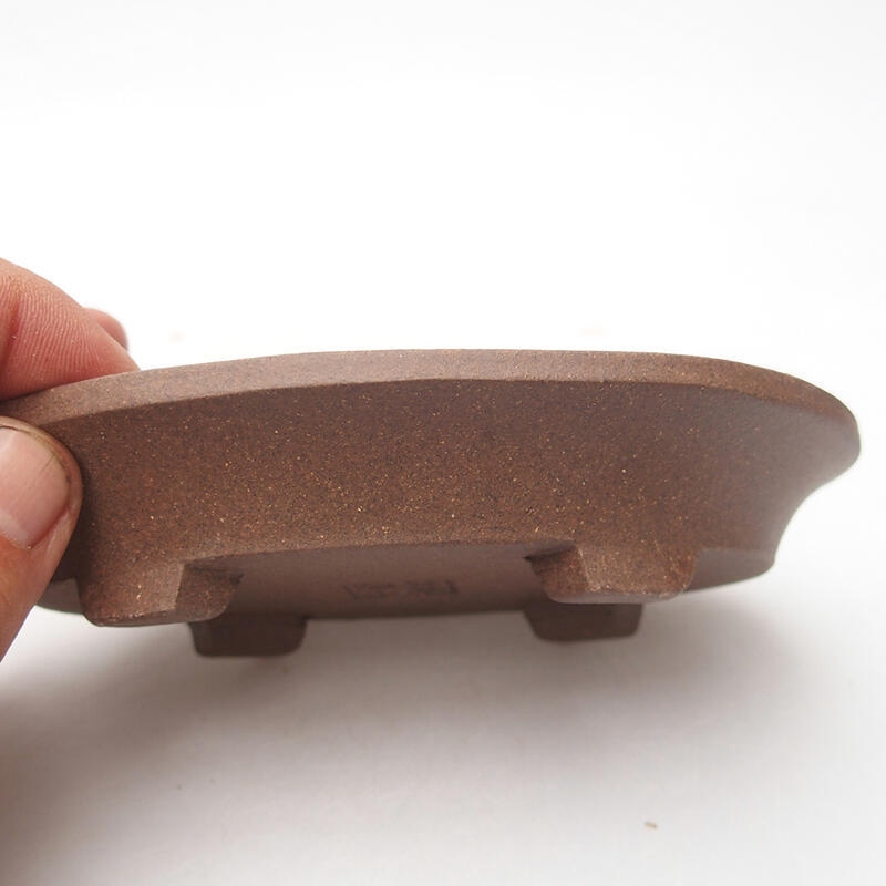 Bonsai miska 15 x 10,5 x 2,5 cm, farba hnedá