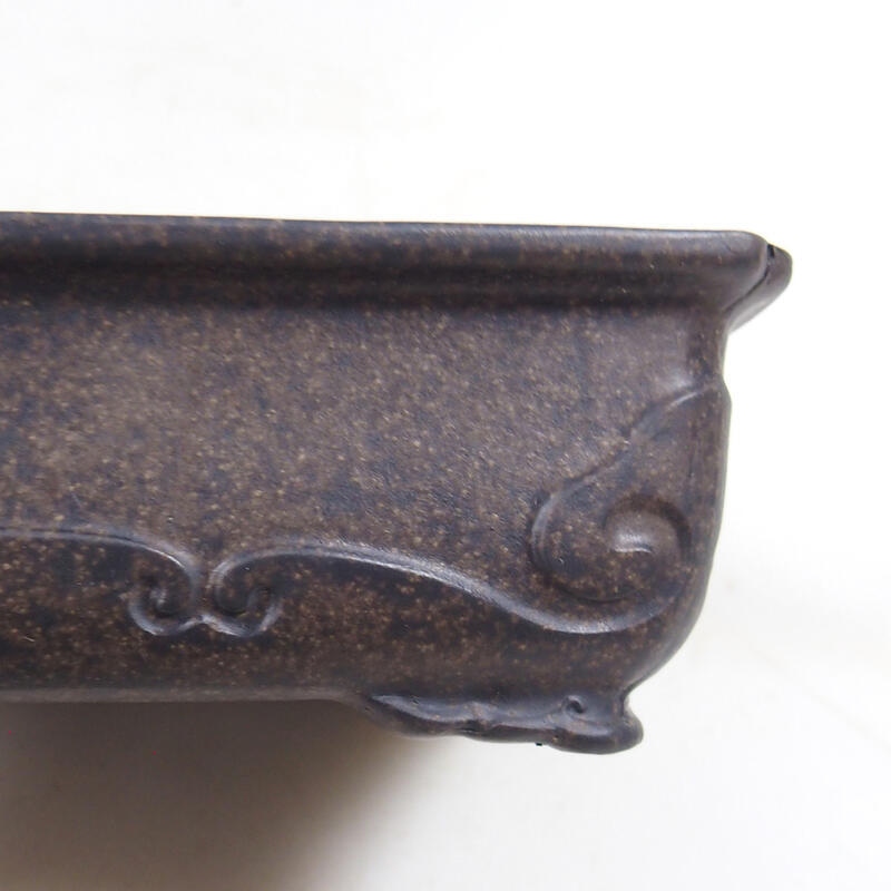Bonsai miska 15 x 10,5 x 5 cm, farba hnedá