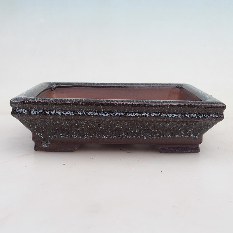 Bonsai miska 15 x 12 x 4 cm, farba hnedá