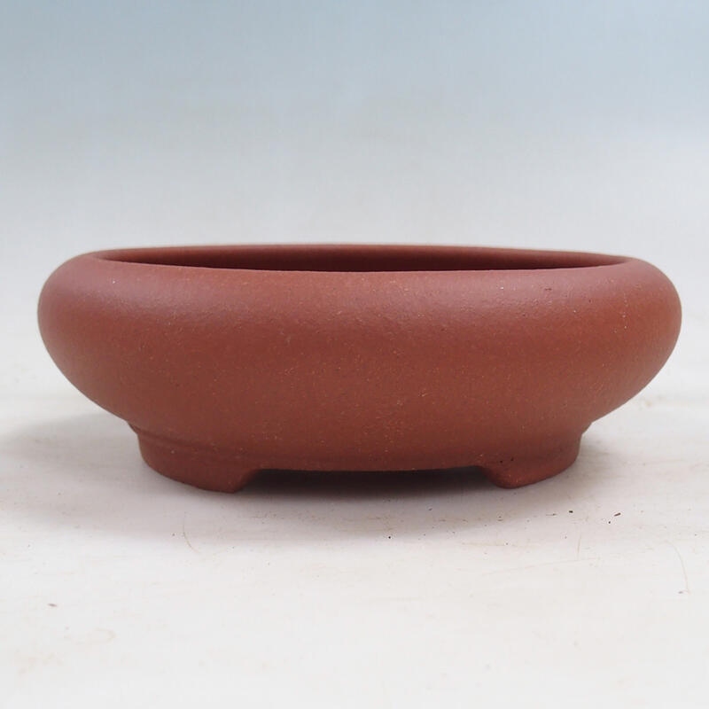 Bonsai miska 15 x 15 x 4,5 cm, farba tehlová