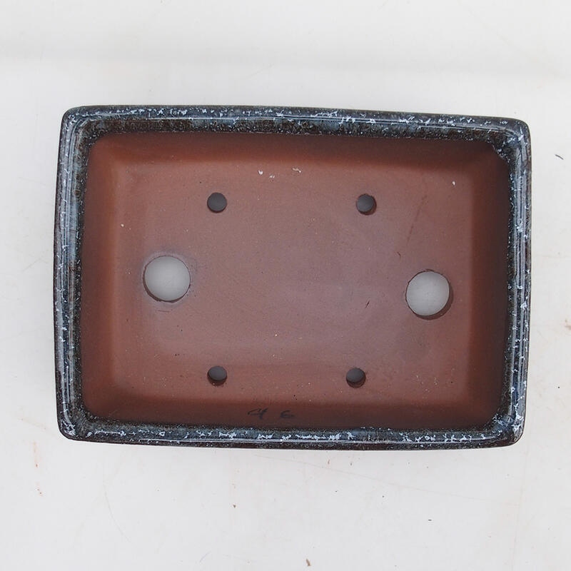 Bonsai miska 16 x 11,5 x 4,5 cm, farba vínovosivá