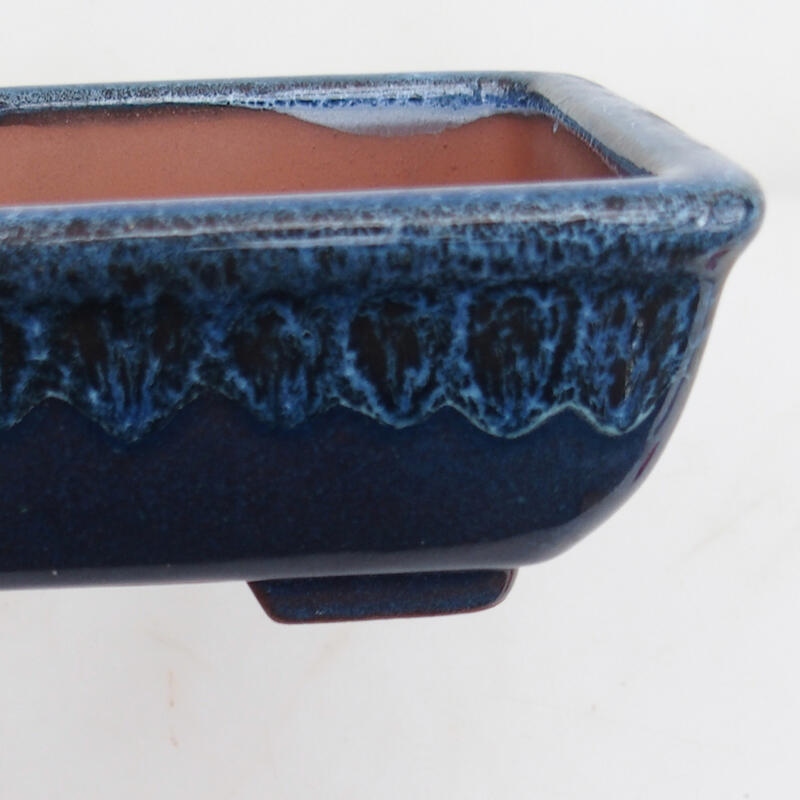 Bonsai miska 17,5 x 13 x 5,5 cm, farba modrá