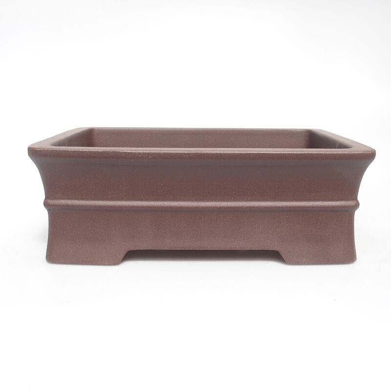 Bonsai miska 20,5 x 15,5 x 7 cm, farba hnedá