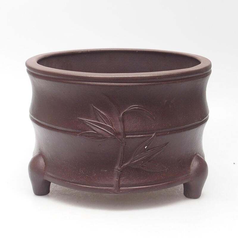Bonsai miska 21 x 21 x 14 cm, farba hnedočierna