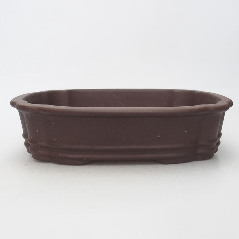 Bonsai miska 25,5 x 20 x 6 cm, farba hnedá
