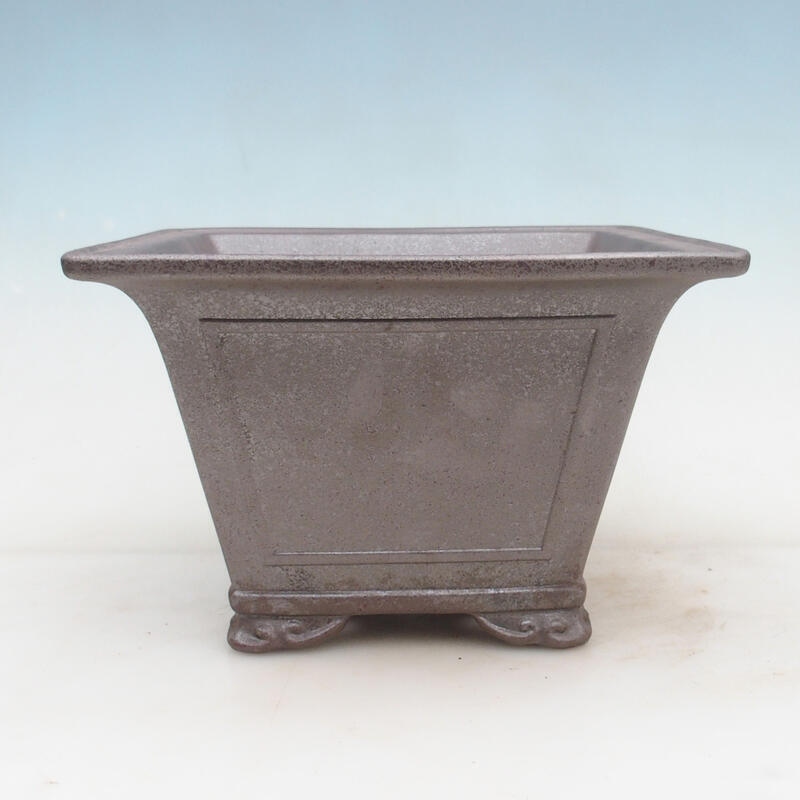 Bonsai miska 26 x 26 x 17 cm, farba prírodná