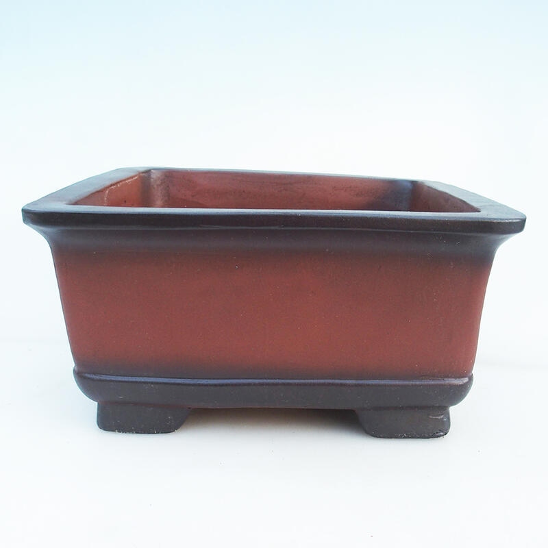 Bonsai miska 29 x 29 x 14,5 cm, farba tehlová