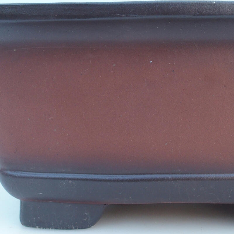 Bonsai miska 29 x 29 x 14,5 cm, farba tehlová