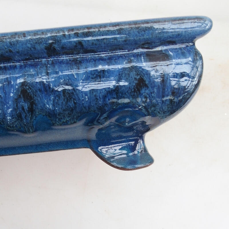Bonsai miska 31 x 21 x 9,5 cm, farba modrá