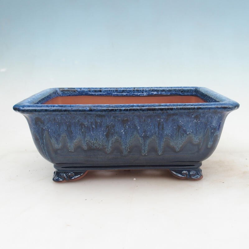 Bonsai miska 31 x 23 x 12 cm, farba modrá