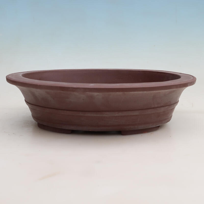Bonsai miska 33 x 27,5 x 8,5 cm, farba hnedá