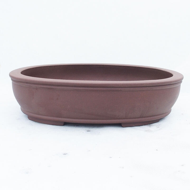 Bonsai miska 35 x 28 x 8,5 cm, farba hnedá