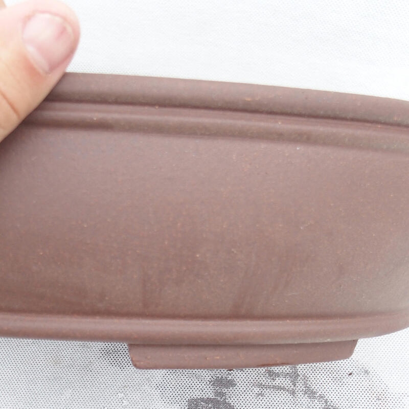 Bonsai miska 35 x 28 x 8,5 cm, farba hnedá