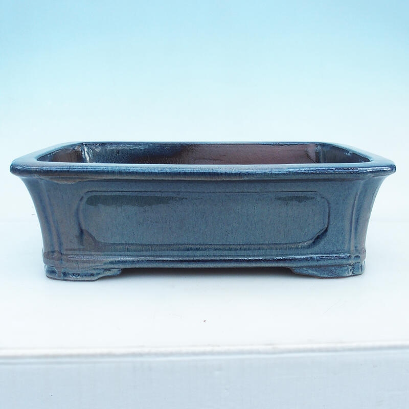 Bonsai miska 41 x 28 x 12,5 cm, farba modrobéžová -len paletová preprava