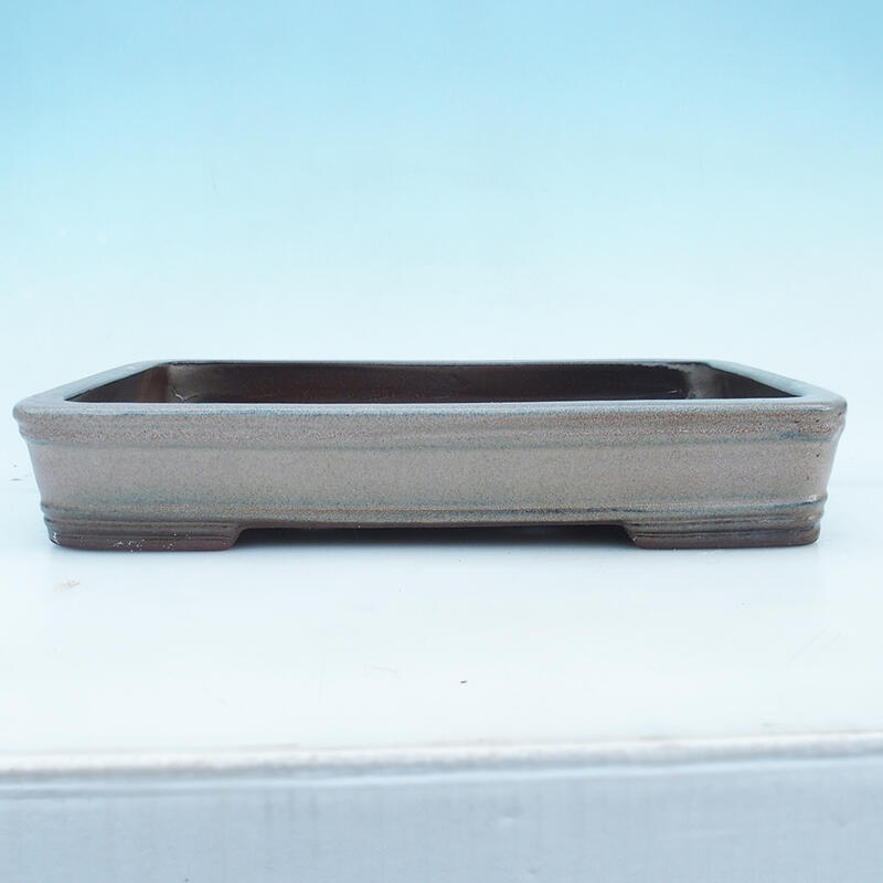 Bonsai miska 41 x 28 x 7 cm, farba béžová