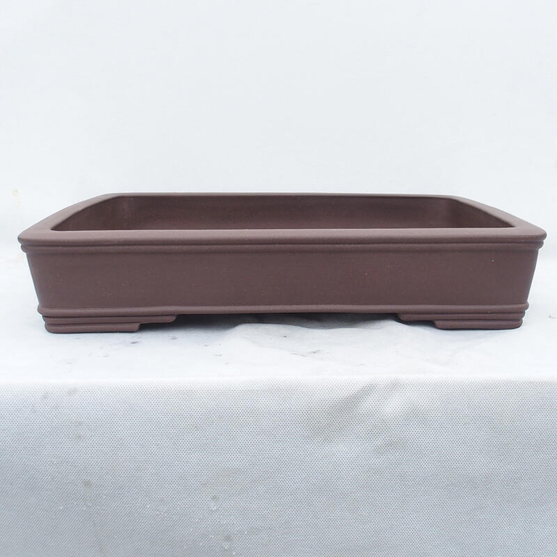 Bonsai miska 49 x 39 x 9,5 cm, farba hnedá