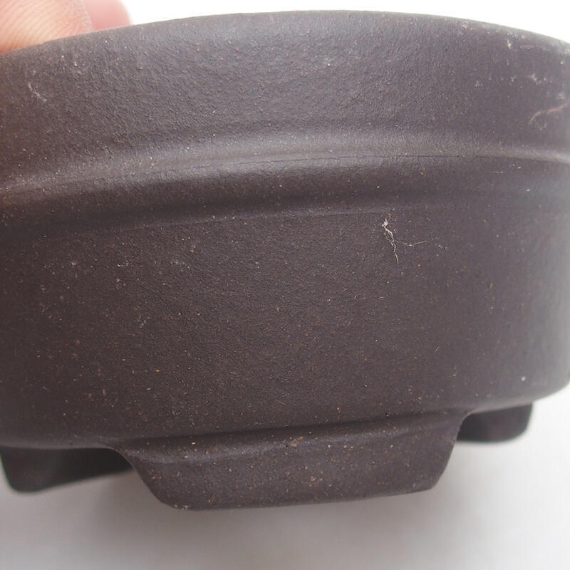 Bonsai miska 9 x 9 x 4,5 cm, farba čierna