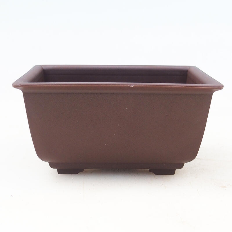 Bonsai miska plast MP-3 hnedá - 11 x 8 x 5,5 cm