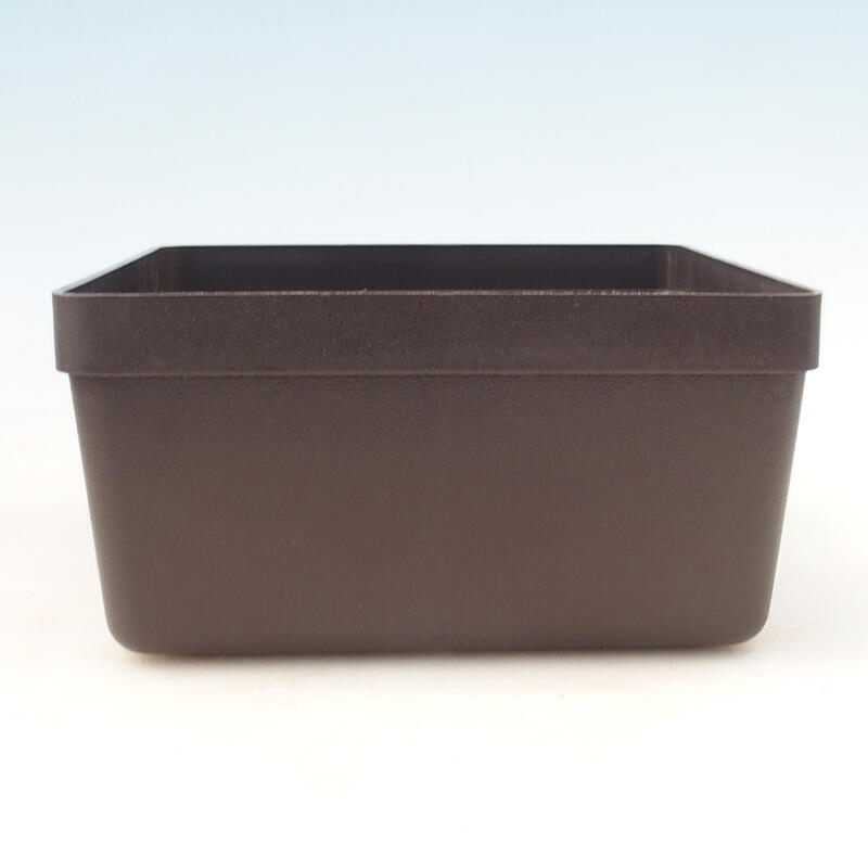 Bonsai miska plast YMDR-3 hnedá - 20 x 20 x 10 cm