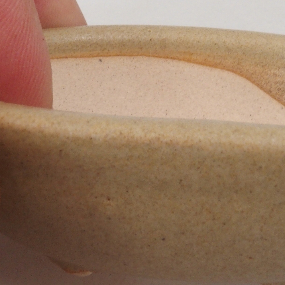 Mini bonsai miska 7 x 5 x 2  cm, farba hnedá