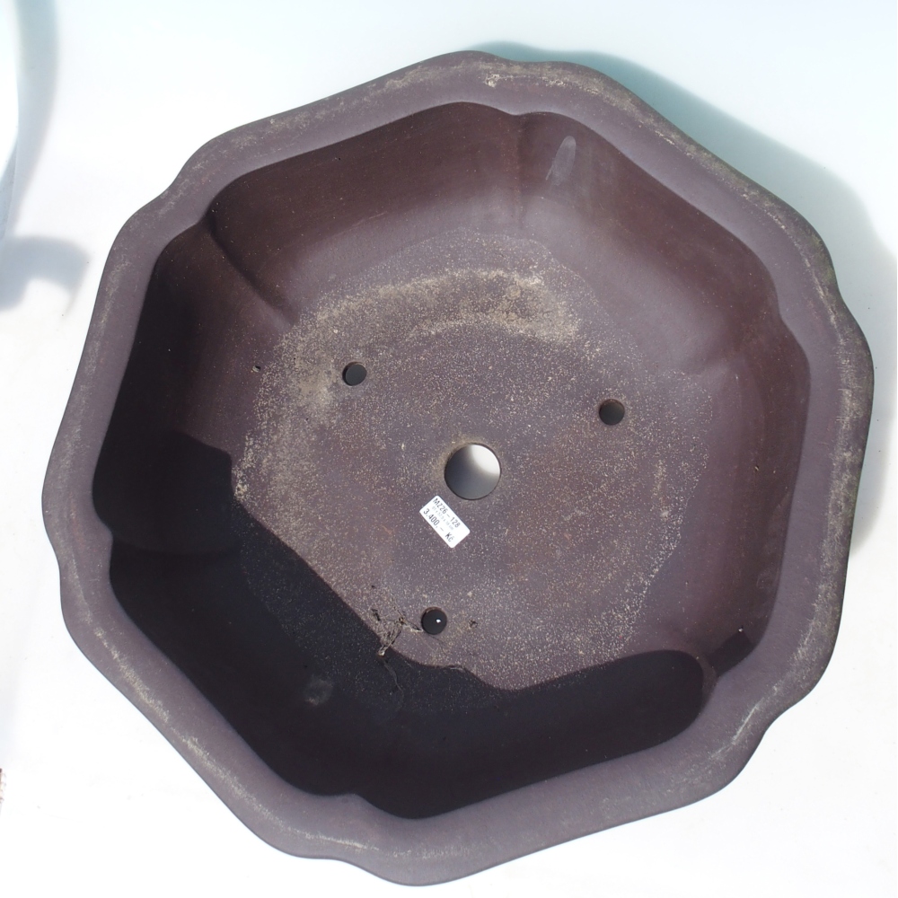 Miska na bonsaj 61 x 57,5 x 18 cm - hnedá