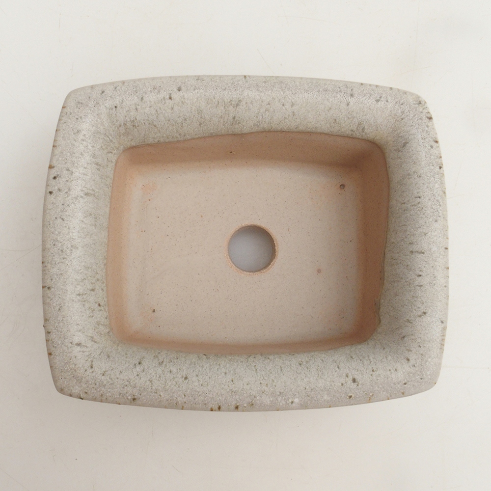 Bonsai miska H11 – 11,5 x 10 x 4 cm. - béžová
