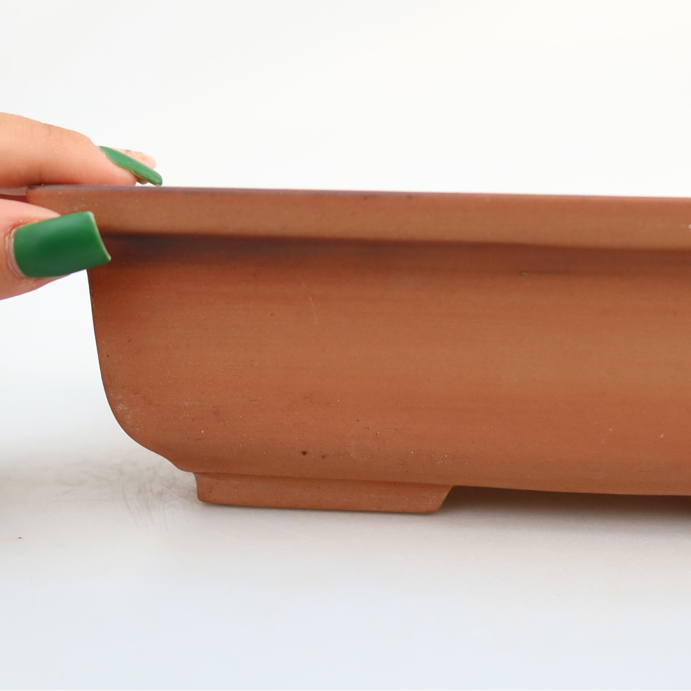 Keramická miska  24,5 x 19 x 7 cm, farba tehlová