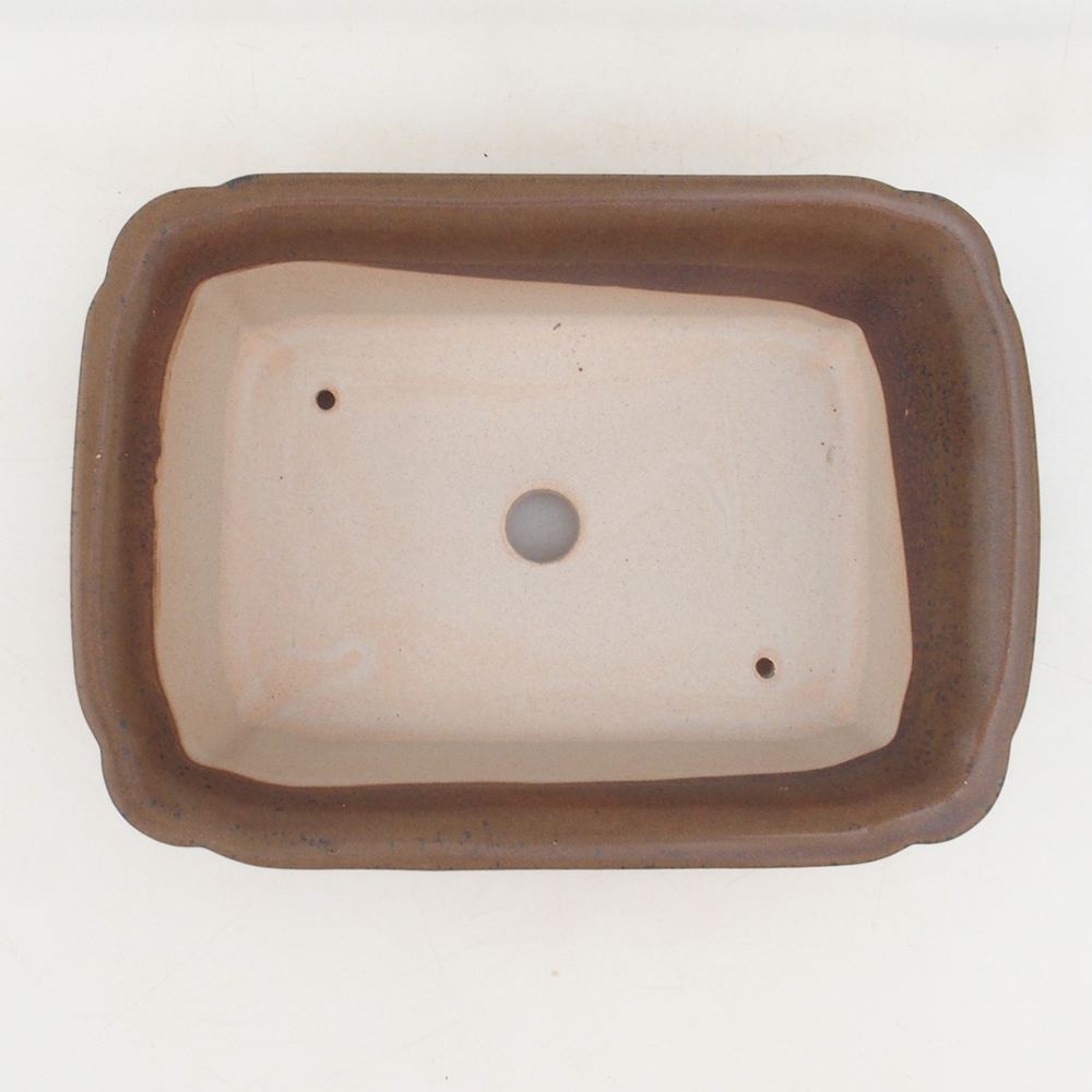 Bonsai miska H50 – 17 x 12,5 x 5,5 cm. - hnedá