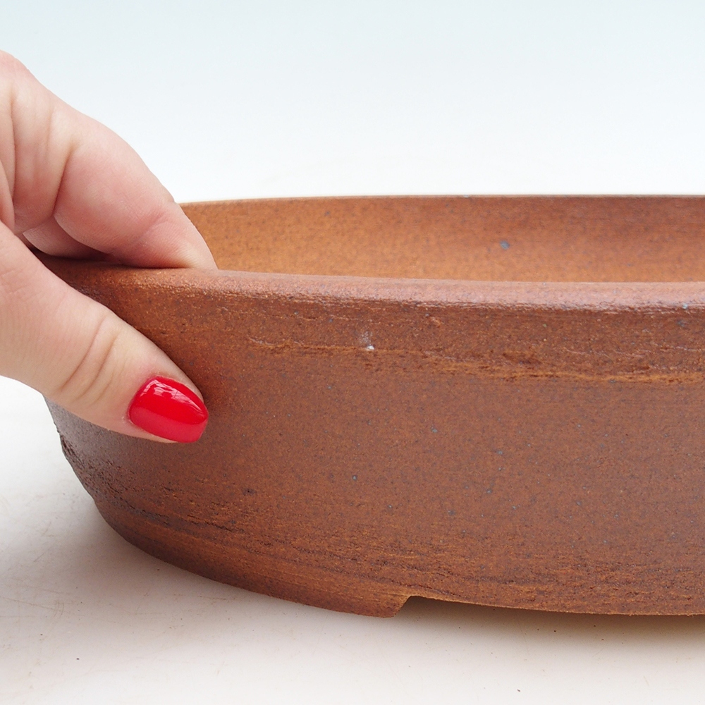 Miska na bonsaj 33 x 26 x 7,5 cm , farba hnedá