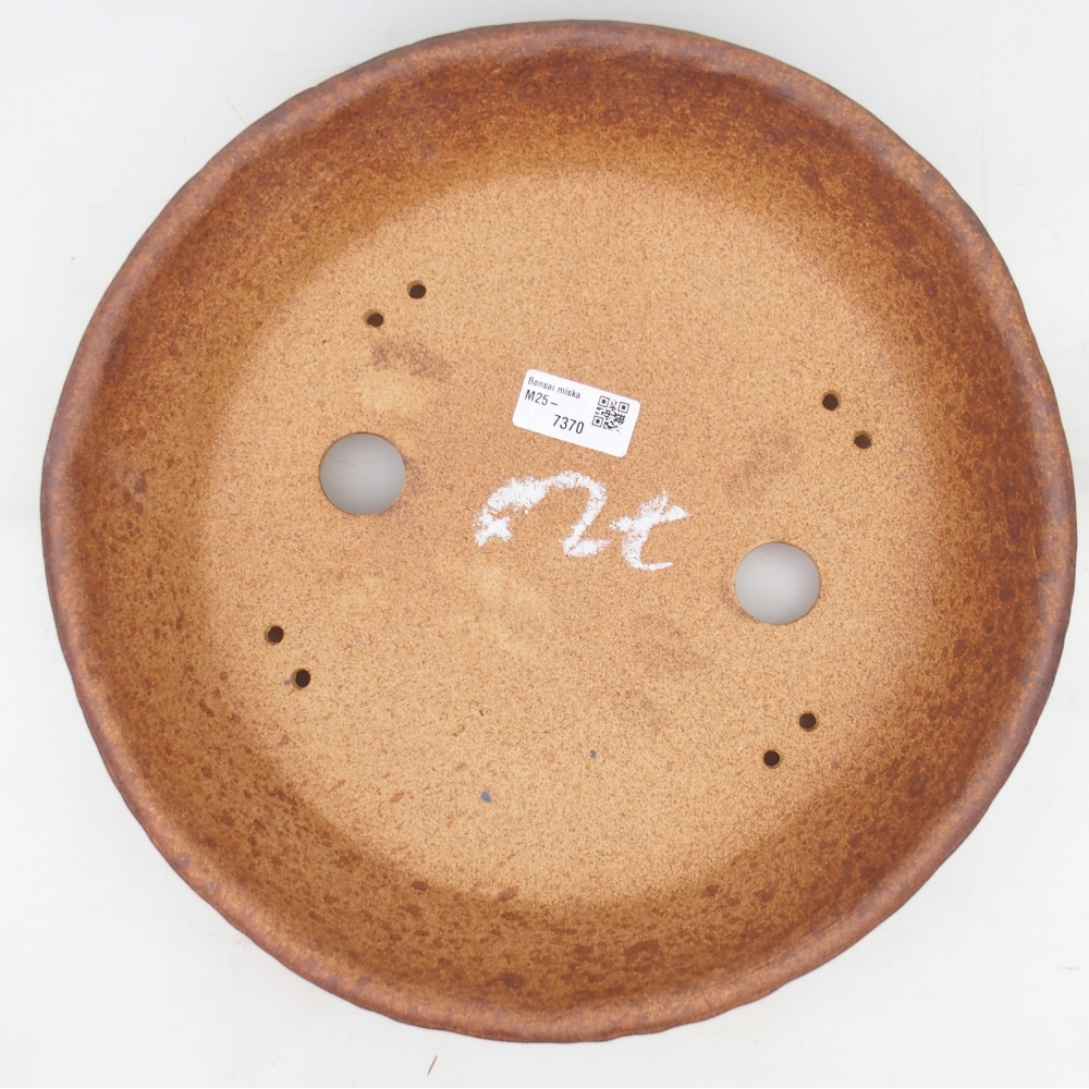 Miska na bonsaj 31 x 31 x 7 cm , farba hnedá