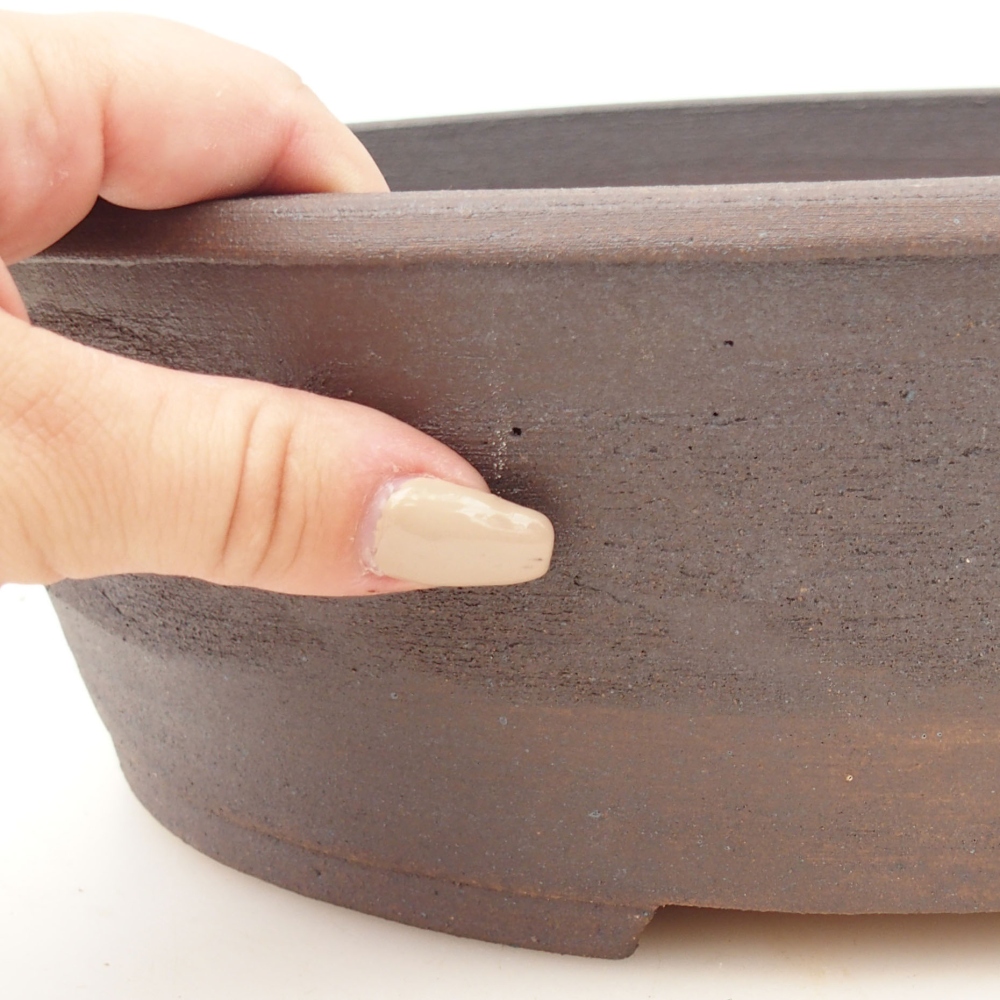 Miska na bonsaj 33 x 26 x 9 cm , farba hnedá