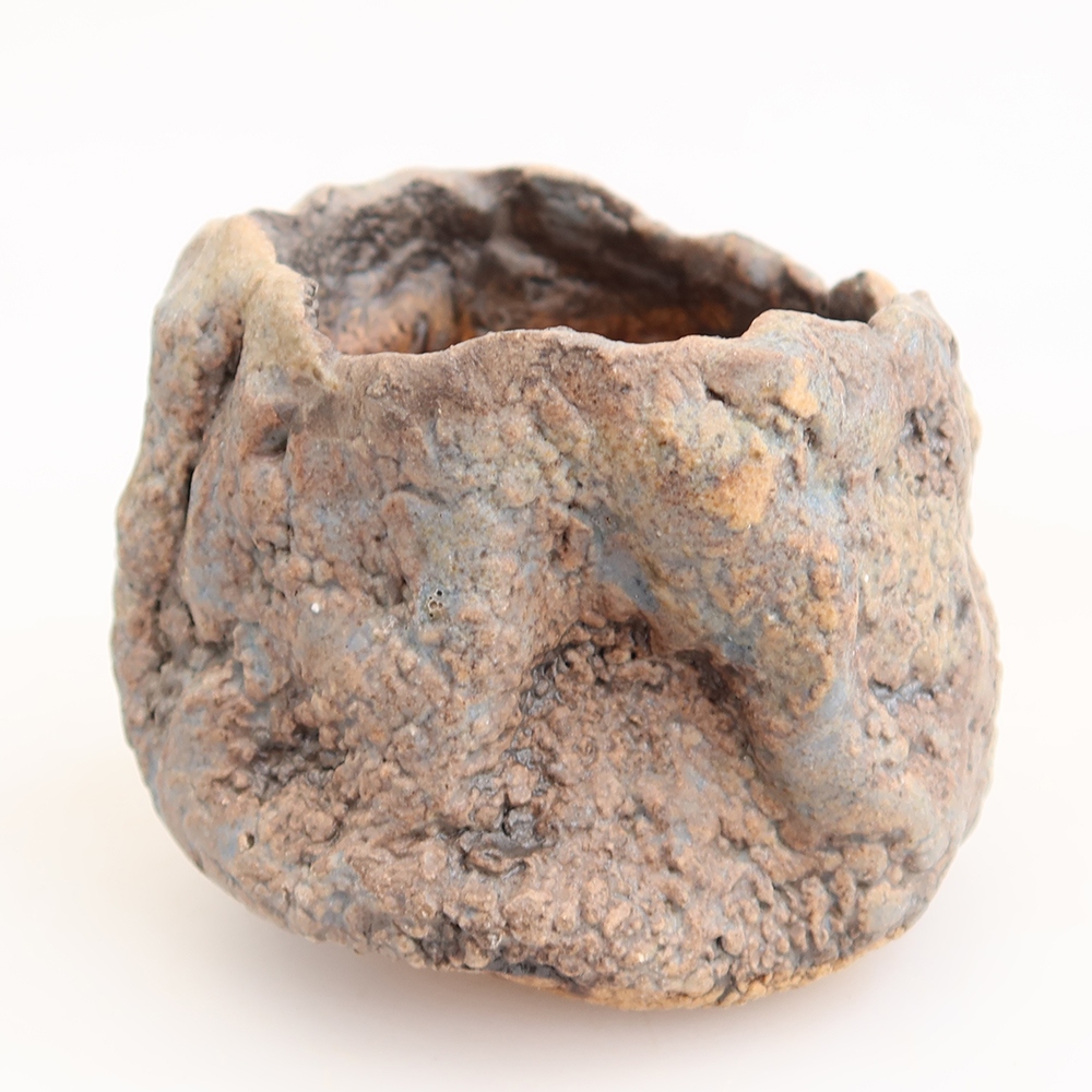 Keramická škrupina  5,5 x 5,5 x 6 cm, farba modrá