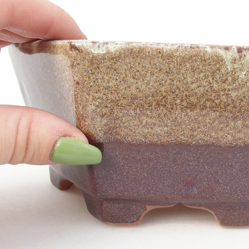 Misa 15,5 x 14 x 6,5 cm farba bordovo hnedá