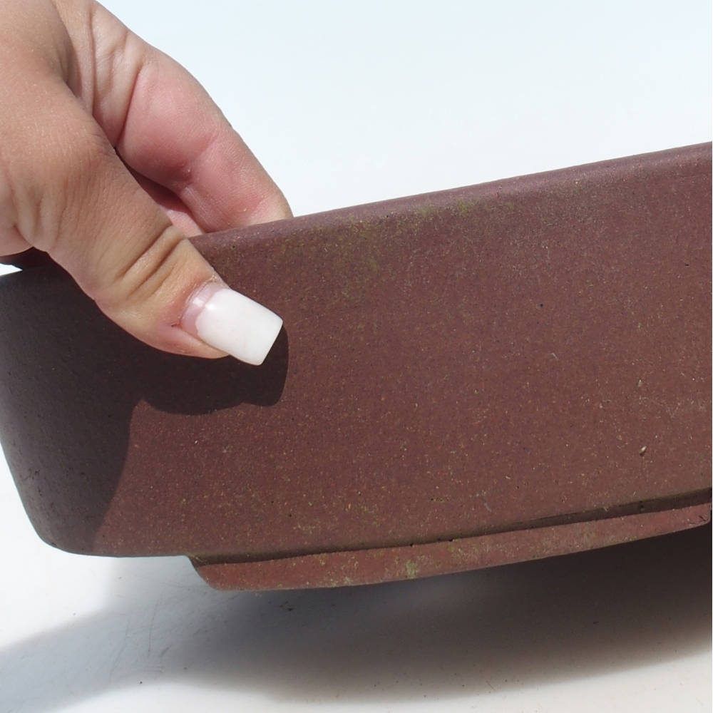 Miska na bonsaj 40 x 30,5 x 7,5 cm - hnedá