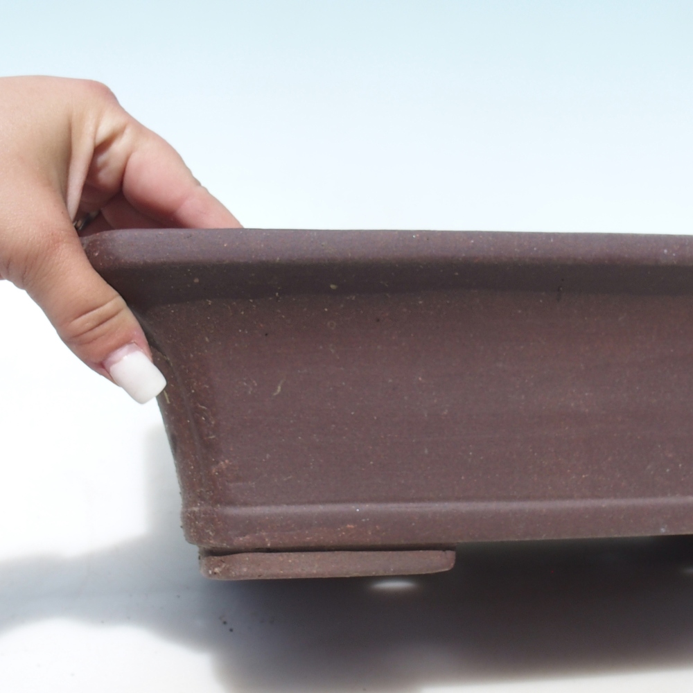 Miska na bonsaj 42 x 33 x 10 cm - hnedá