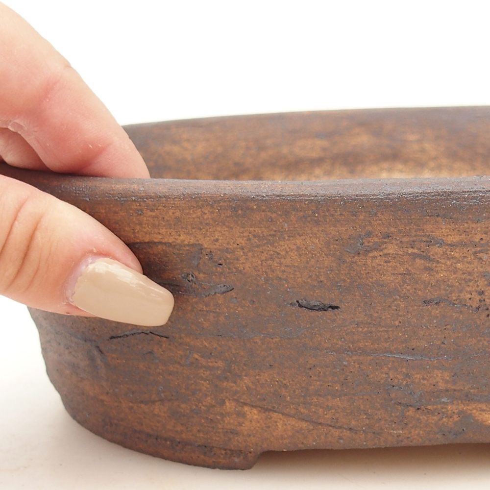 Miska na bonsaj 20 x 16 x 6 cm , farba hnedá