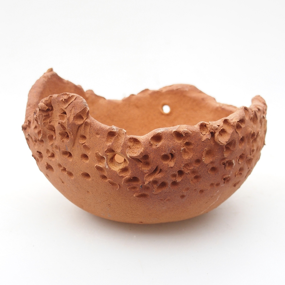Keramická Škrupina 13,5 x 13,5 x 8 cm , farba režná