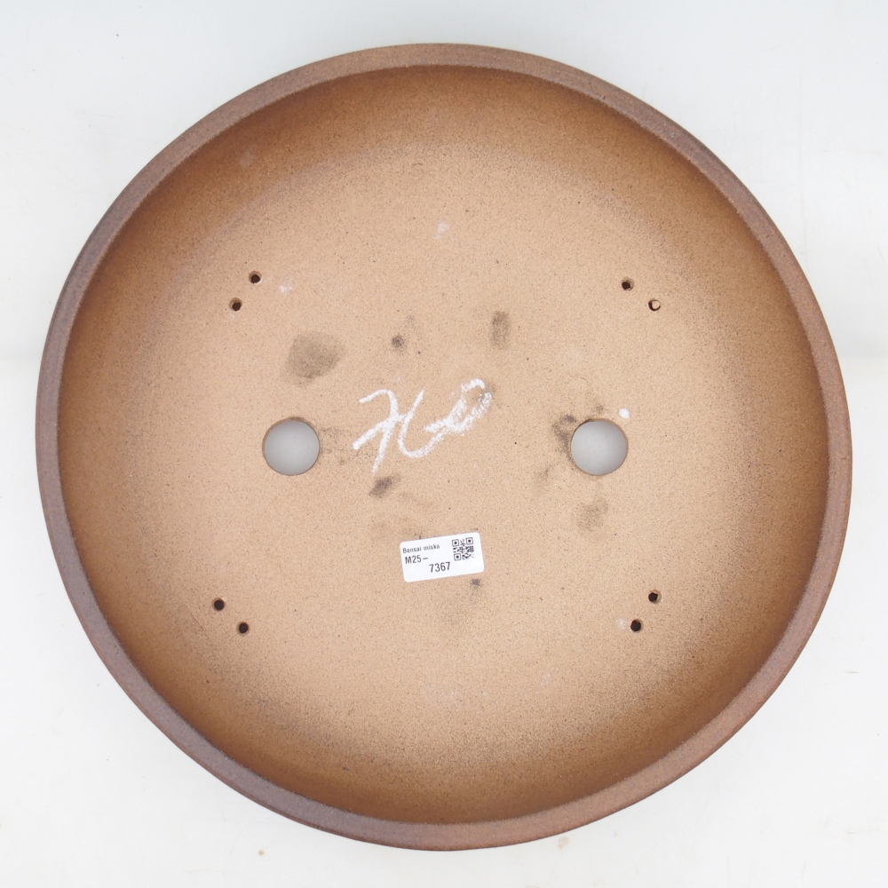 Miska na bonsaj 37 x 37 x 8,5 cm , farba hnedá