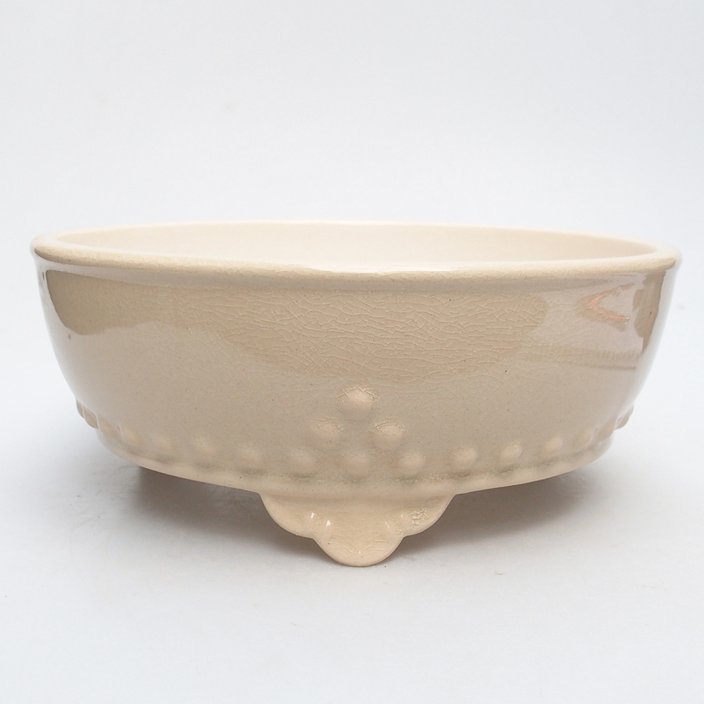 Misa 21 x 21 x 8,5 cm béžová