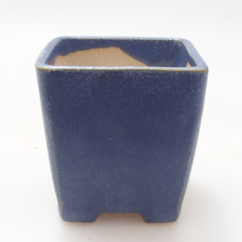 Mini bonsai miska 4,5 x 4,5 x 4,5 cm, farba modrá