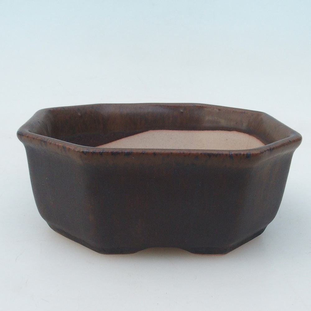 Bonsai miska + podmiska H01 - 12x9x5 cm