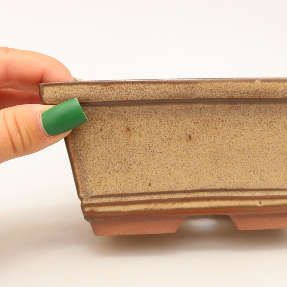 Keramická miska  14,5 x 12,5 x 7 cm, farba béžová