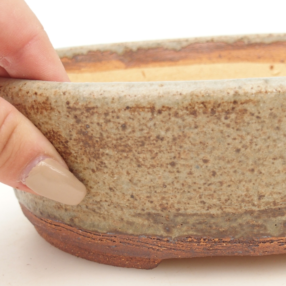 Miska na bonsaj 20 x 16 x 6,5 cm , farba modrá