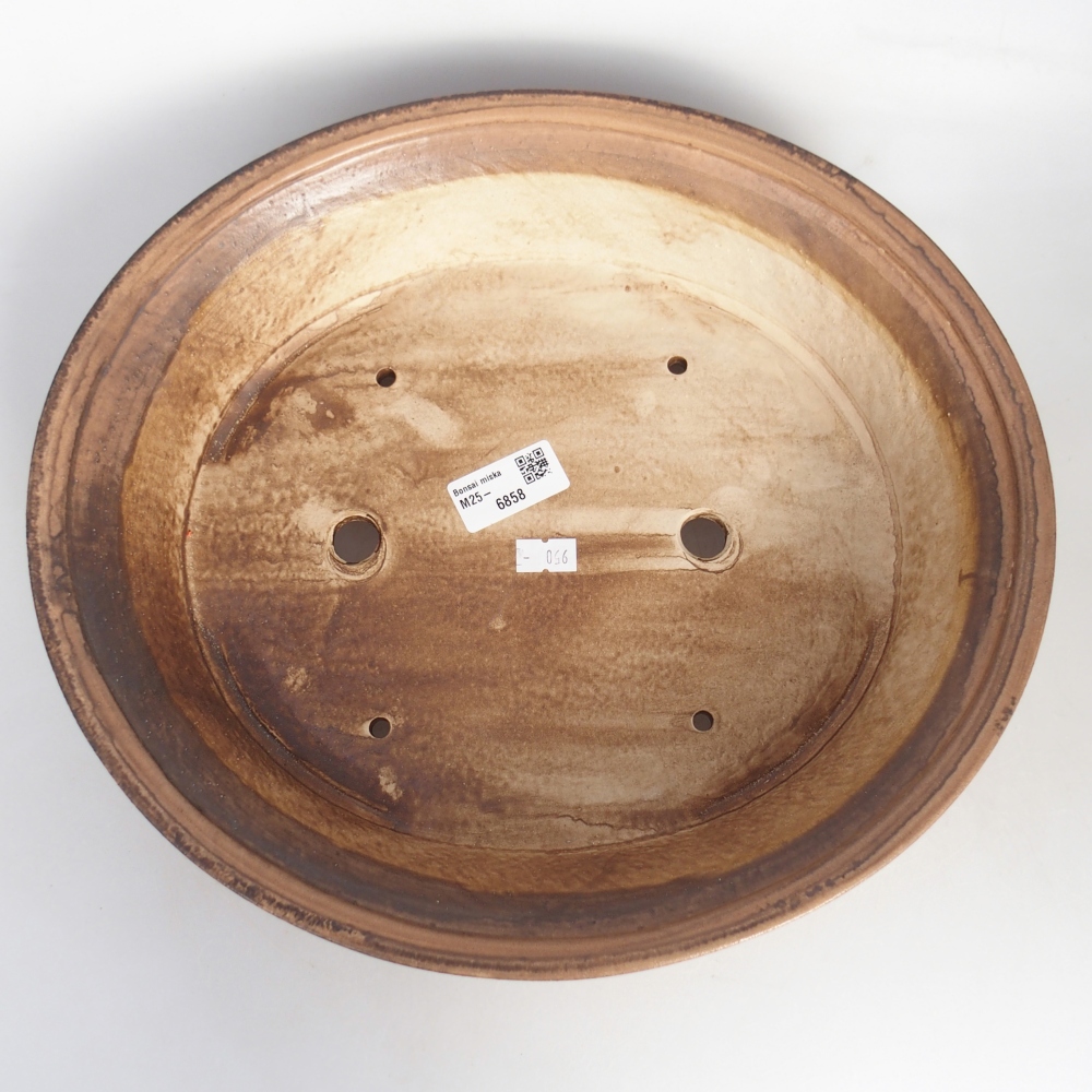 Keramická miska na bonsaje 32 x 29 x 7 cm, ružová