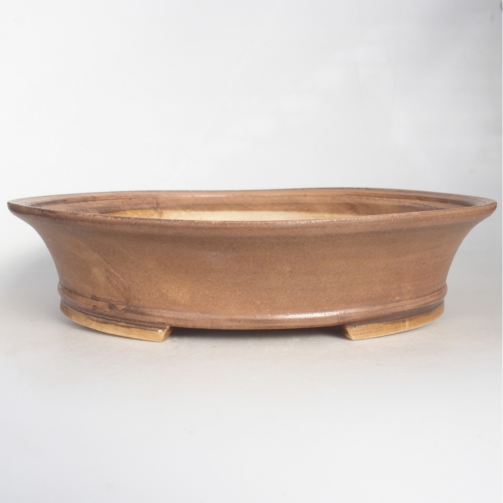 Keramická miska na bonsaje 32 x 29 x 7 cm, ružová