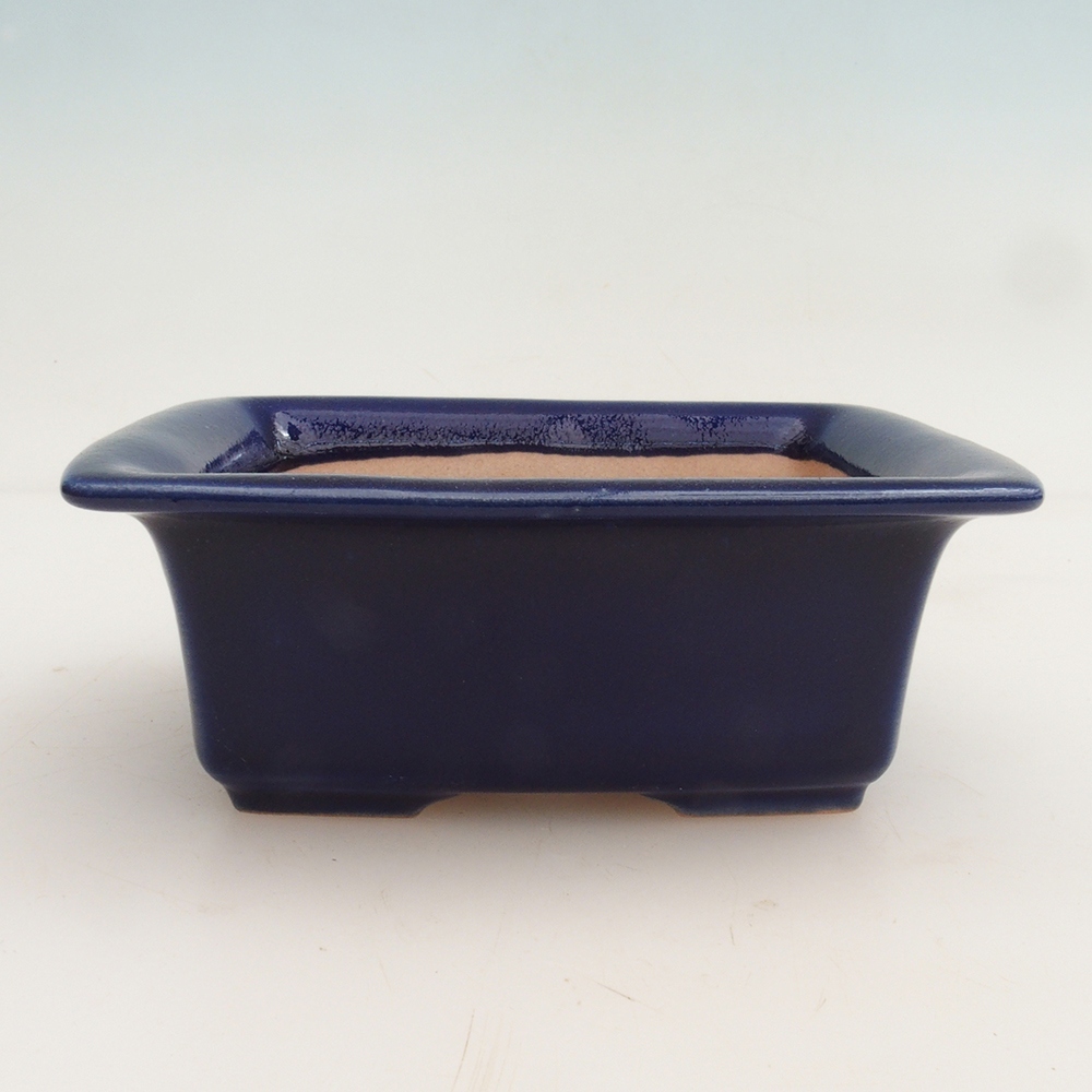 Bonsai miska H11 – 11,5 x 10 x 4 cm. - modrá