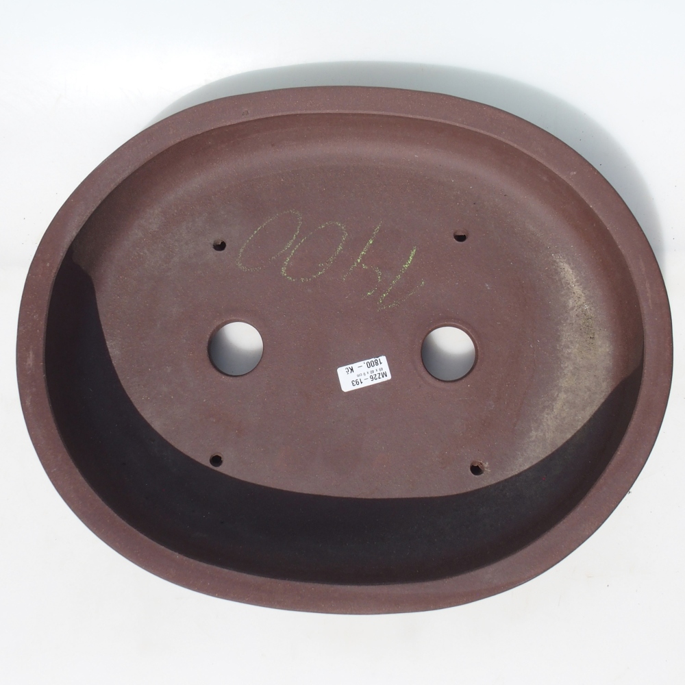 Miska na bonsaj 49 x 40 x 9 cm - hnedá